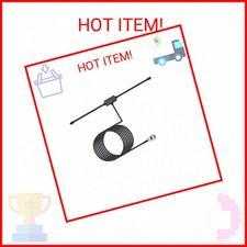 High Performance 20-1300MHz BNC Male Dipole Scanner Antenna with Adhesive Mou..