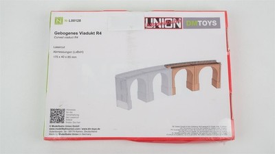 DM-Toys N N-L00128 Gebogenes Viadukt R4