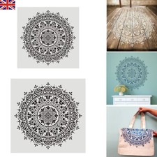 Reusable Large Mandala Craft Stencils Kit DIY Drawing Painting Template Decor