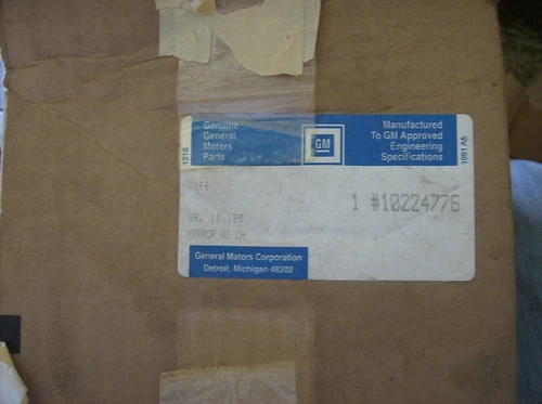 GENUINE GM 10224776 LH MIRROR