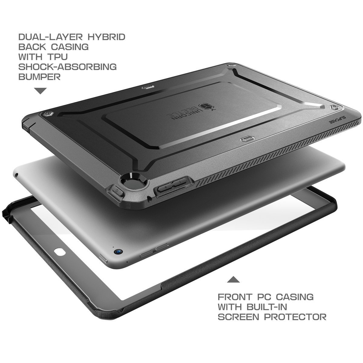 SUPCASE iPad Air 2 Case, Full-body Protective Case Cover w/ Screen