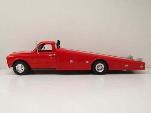 Chevrolet C-30 Ramp Truck 1967 rot Modellauto 1:18 Acme - Bild 3 von 9