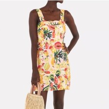NWT Farm Rio Frutas Tropical Linen Cocktail Dress large
