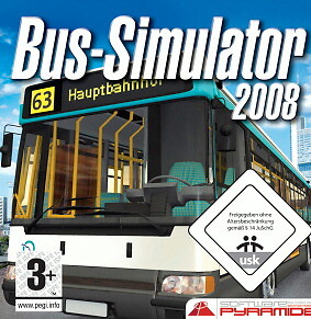 Bus-Simulator 2008 (2008, Jewelcase) PC Win XP & Vista - Zustand Gut @E23