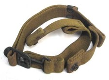 US Paratrooper Helmet Chinstrap WW2 M1C Swivel Bale Airborne WWII OD#3 AGED