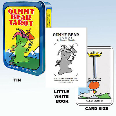 Gummy Bear Tarot Deck in a Tin by Dietmar Bittrich 78 Gummy 