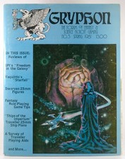 Gryphon Magazine Spring 1981 No 3  James Steuard