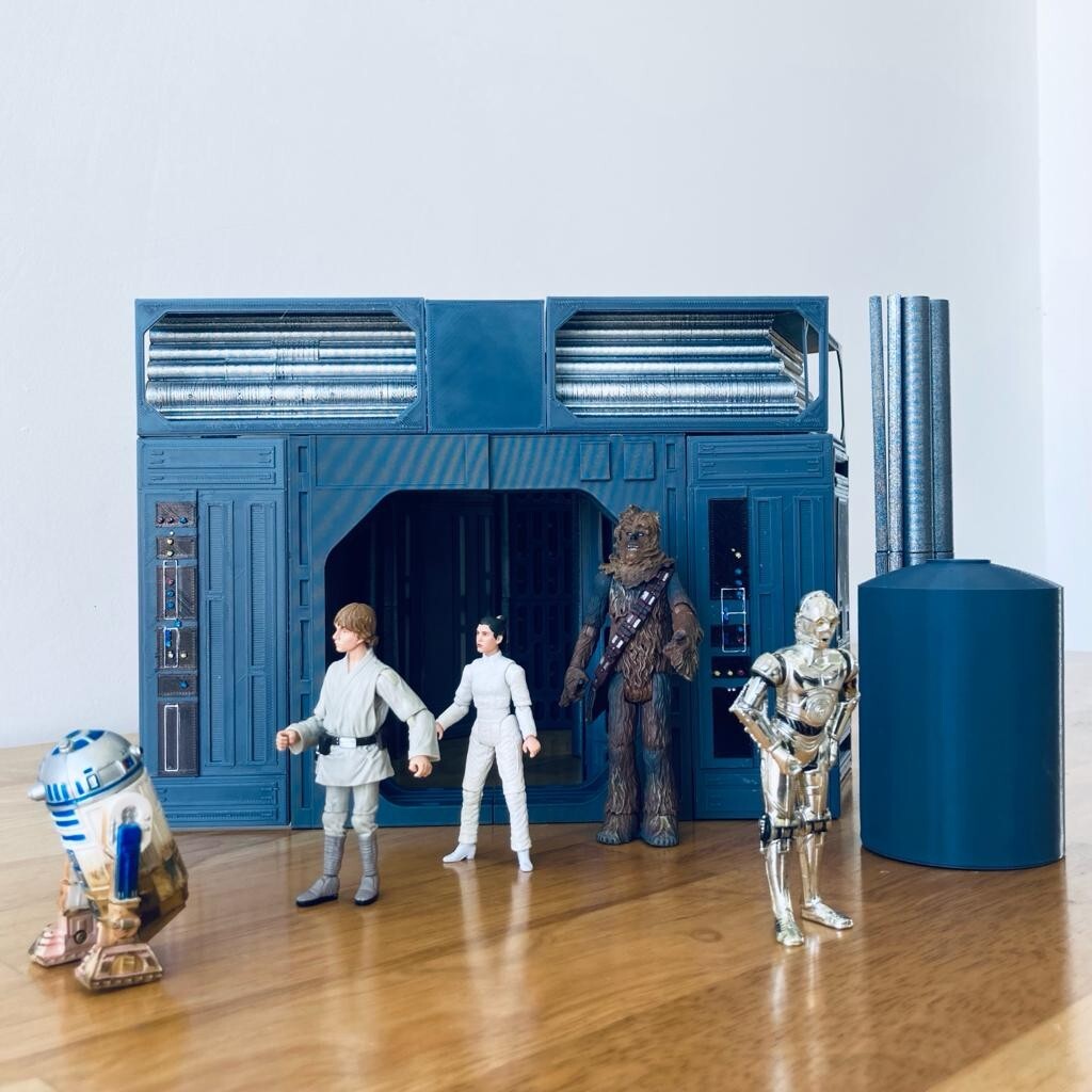 ☆ Diorama Hanger LB Ver.2 Hangar Set (Starship Ii - Openlock