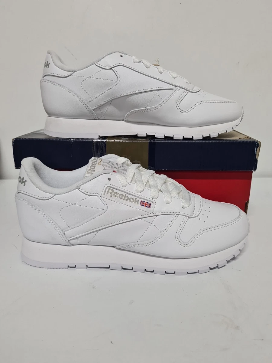 Reebok Classic Shoes Women Fashion Style Leather Vogue Heritage Vibes Trend UK4
