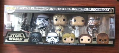 Star Wars 2022 Galactic Convention 5-Pack Funko Pop Darth Vader