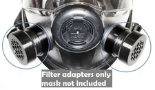 40mm NATO Reusable Respirator Filter Pair CBRN NBC SGE 150 400 Millennium Gas