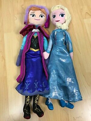 Disney Frozen Elsa & Anna 40cm Plush Doll Collectable Toys | eBay