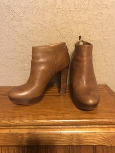 michael kors tan booties