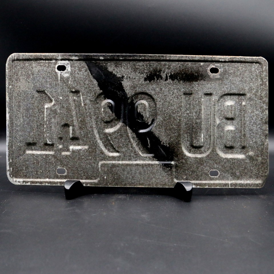 1988 Illinois Land of Lincoln BU9941 License Plate Expired Car Tag