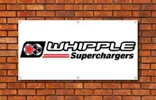 Whipple Superchargers Garage Banner 2' X 4' Ft