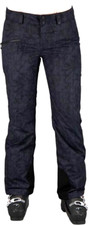 Obermeyer L91301 Women's Malta Black Ice Snow Pants Size 14