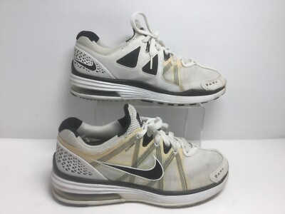 Nike LunarMX+ Flywire Running Athletic Shoes 415323-100 Womens Sneakers Size 8M
