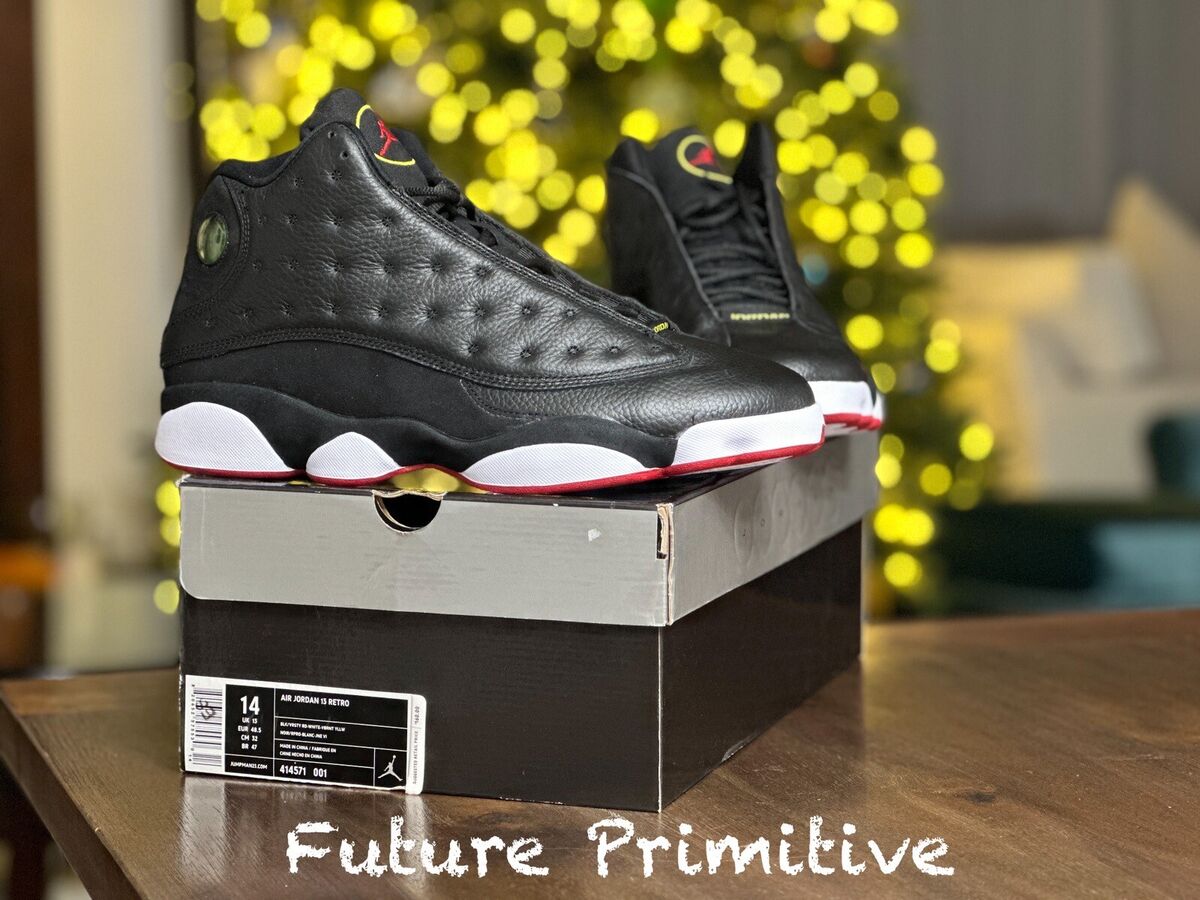 NEW AIR JORDAN 13 SIZE 14 PLAYOFF BLACK VARSITY RED VIBRANT NEW AIR JORDAN 13 SIZE 14 PLAYOFF BLACK VARSITY RED VIBRANT