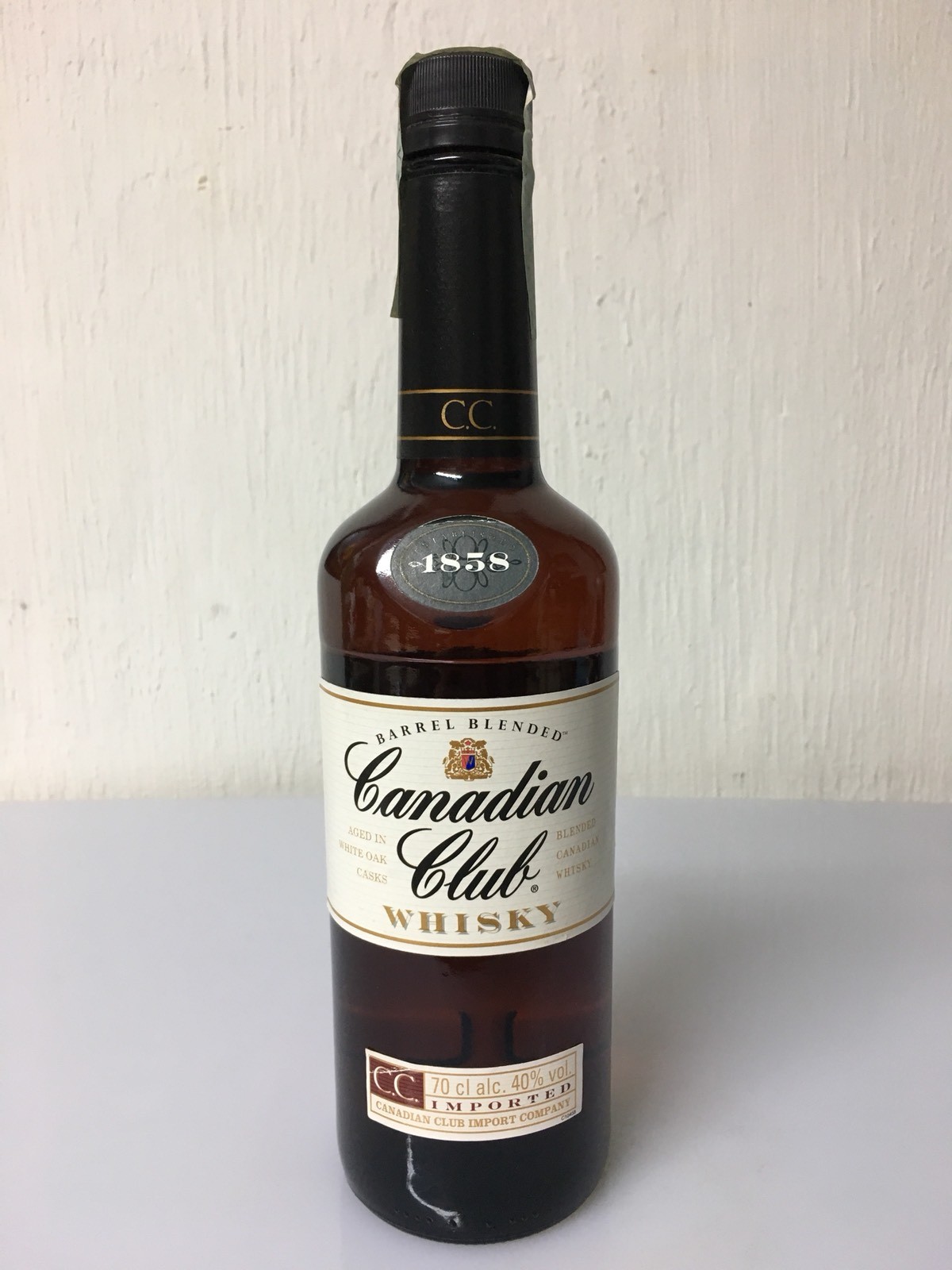 Canadian Club C.C. Barrel Blended Canadian Whisky 70cl 40% Vol