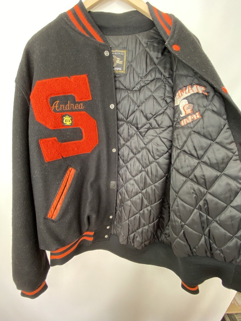 MARCHING BAND Jacket XL Stamford CT Varsity Letterman Music MARCHING BAND Jacket XL Stamford CT Varsity Letterman Music