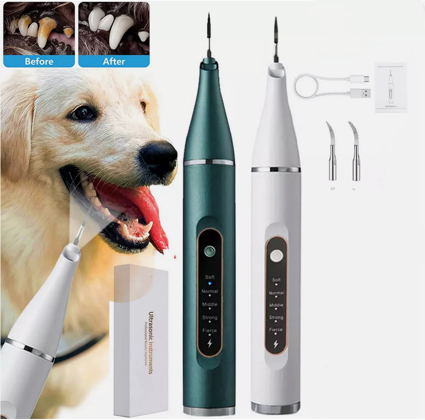 Dog Plaque and Tartar Remover, Ultrasonic Teeth Cleaner for Dogs
