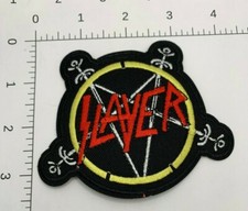 Slayer Iron-on Embroidered Hard Rock Band Patch 244