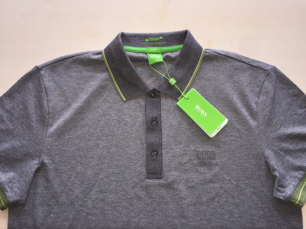 HUGO BOSS GREEN LABEL MEN S POLO SHIRT PAULE SZ XL SLIM FIT NEW