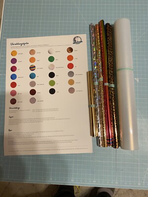 Plotterfolien Veredelungsfolien CAD Cut Cricut 