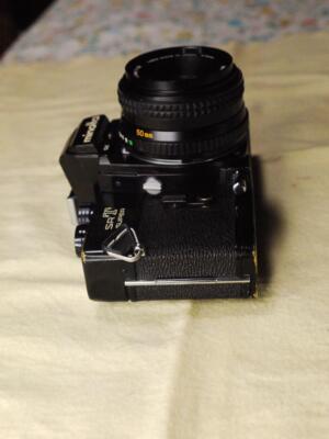 MINOLTA SRT SUPER BLACK MD ROKKOR 50mm f1.7 lens SLR Film