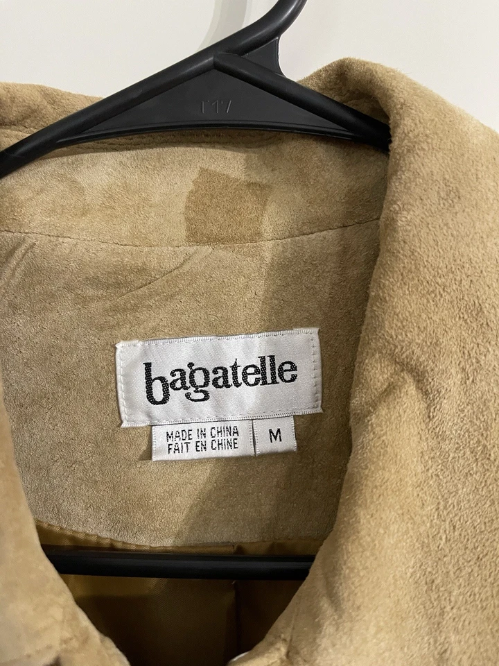 Bagatelle Women’s Leather Jacket Moto Biker Medium - Image 3 of 4