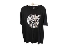 XL Gilden T shirt Black concept  Art Joe MacCarthy. futuristic rollerblade robot