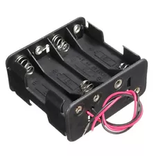 8AA Battery 12V Clip Holder Box Case With Snap Connector Holder 12V 8 x AA Box