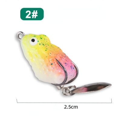 Esche Da Pesca A Forma Di Rana - Galleggianti Per Bass, Luccio E Trota - Foto 2