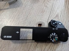 NEW Original Sony ILCE - 6000 A6000 Top Cover Case with Flash Dial Button