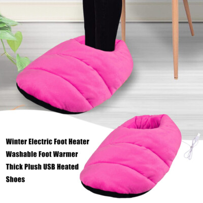 USB-Heizung Heizschuhe Beheizbarer Fußwärmer USB-Fußheizung NEU