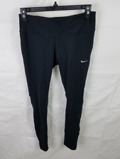 Nike Leggings Womens S Black Dri Fit Epic Run Tight Fit Running Active 872261