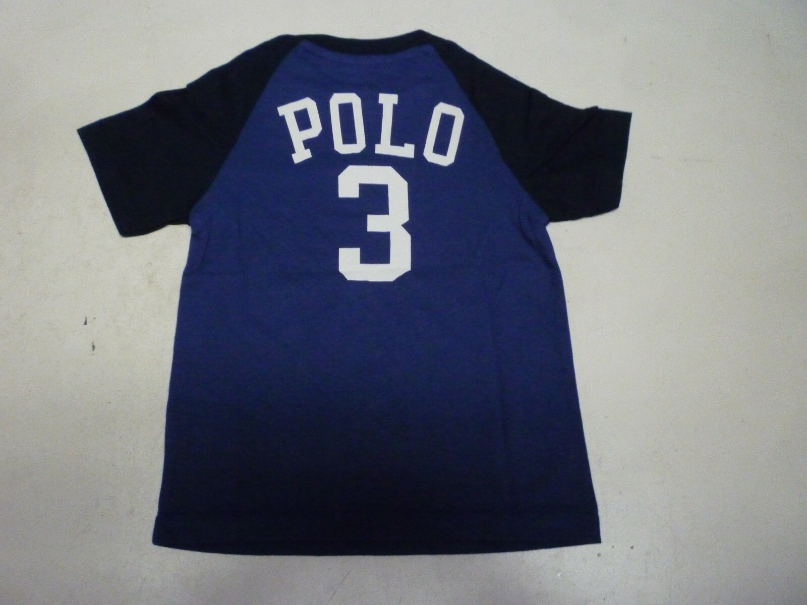 Genuino Ralph Lauren Polo Niños Camiseta Top Crew Blue Polo 3 Nuevo - Edad 1.5 / 18M