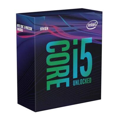 Intel Core i5 9600K Processor 6 Cores 6 Threads 3.7GHz Turbo 4.6GHz Cache 9MB