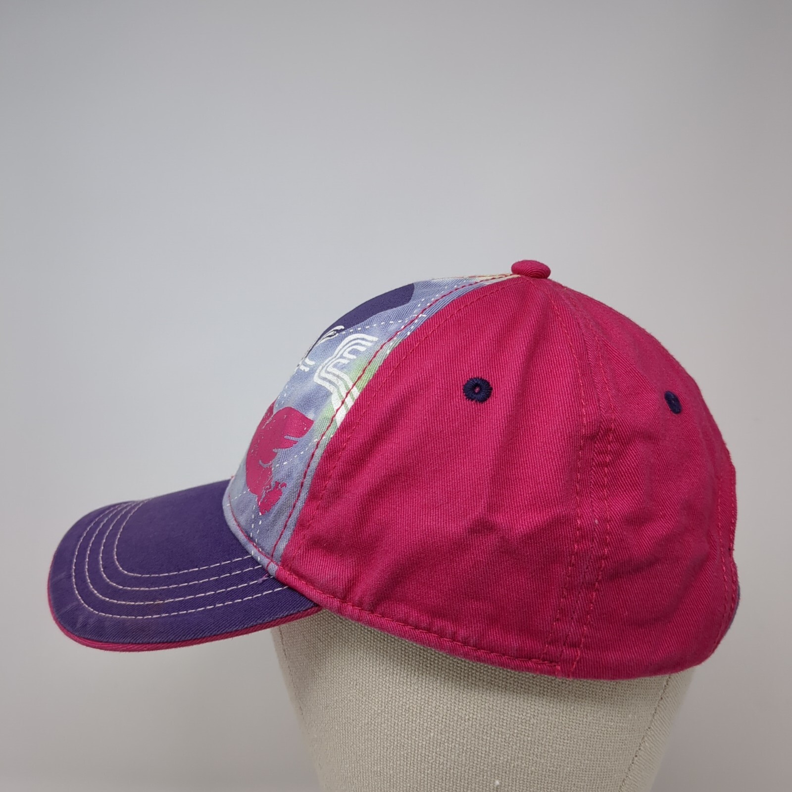 Peace Strapback Hat Multicolor OS Adjustable Colo… - image 3