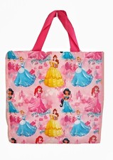 Disney Tote Bag Canvas Bag For Life - Disney Princess Pink