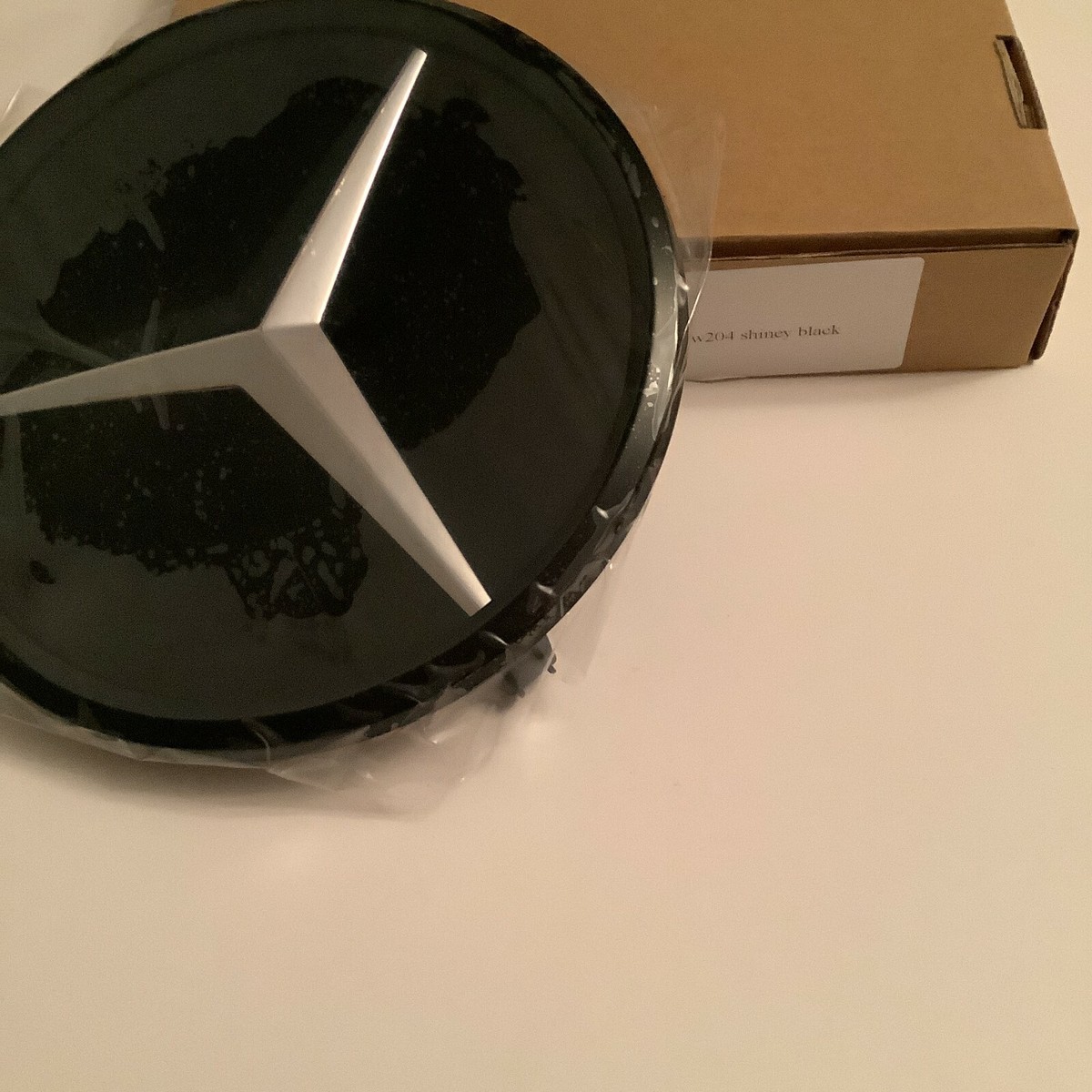 Emblem Mirror Fit For Mercedes Benz 2013-18 Front Grille Star Badge