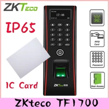 ZKTeco TF1700 TCP/IP Waterproof IP65 Fingerprint IC Card Door Access Card Reader