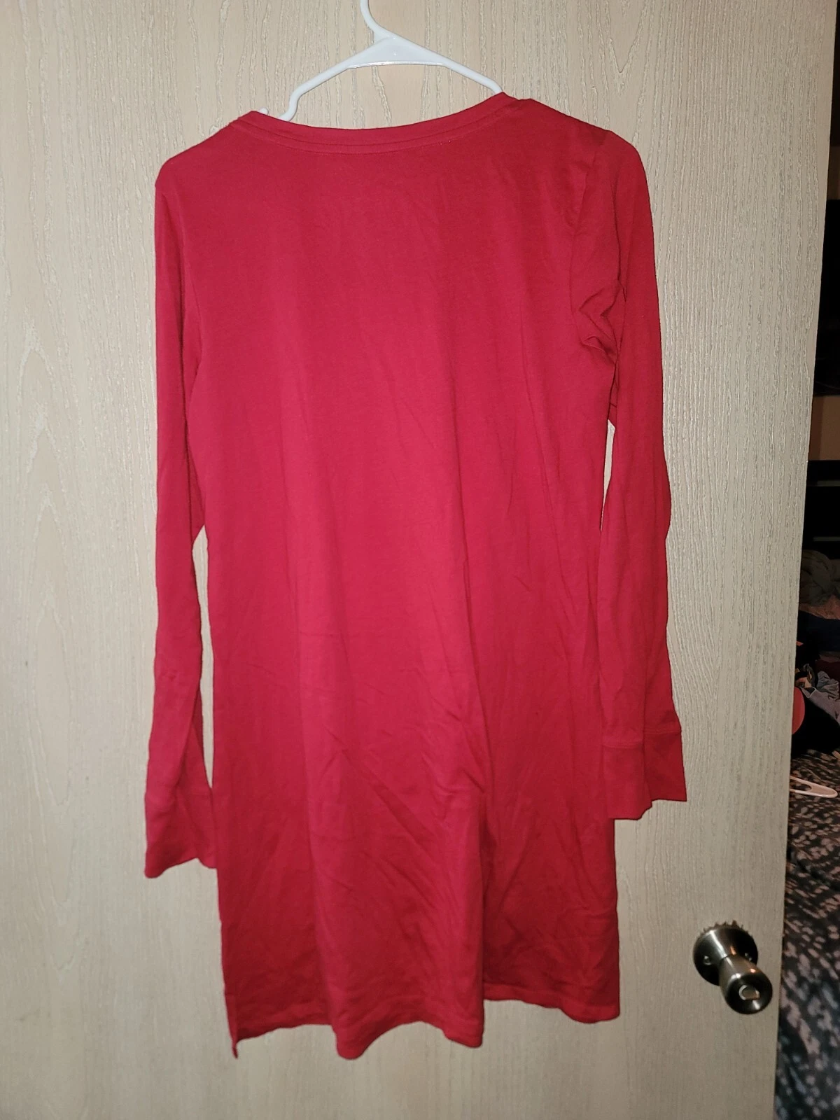 UNDERCOVER Abito da letto Victoria's Secret strass a maniche lunghe a maniche lunghe taglia large