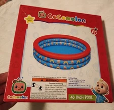 Cocomelon JJ Swimming Pool 40 Inch 3 Ring New Inflatable 