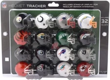 2024 Riddell NFL Helmet Tracker Set - All 32 teams gumball micro size helmets