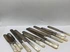 Lamson & Geodnow Sterling Silver M O P Flateware Knives set 12 pcs 380.g — photo 4