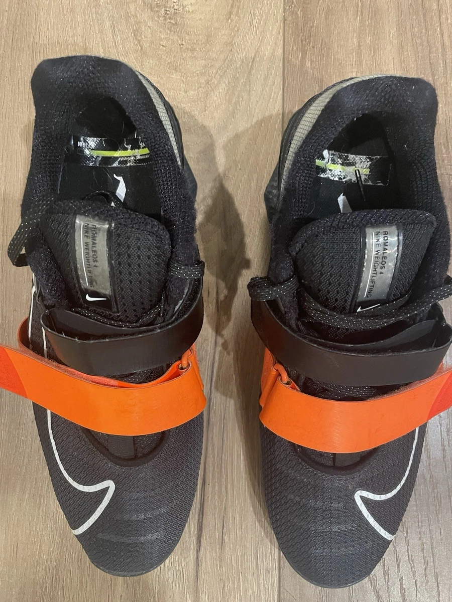 Nike Romaleos 4 Anthracite Orange for Sale | Authenticity