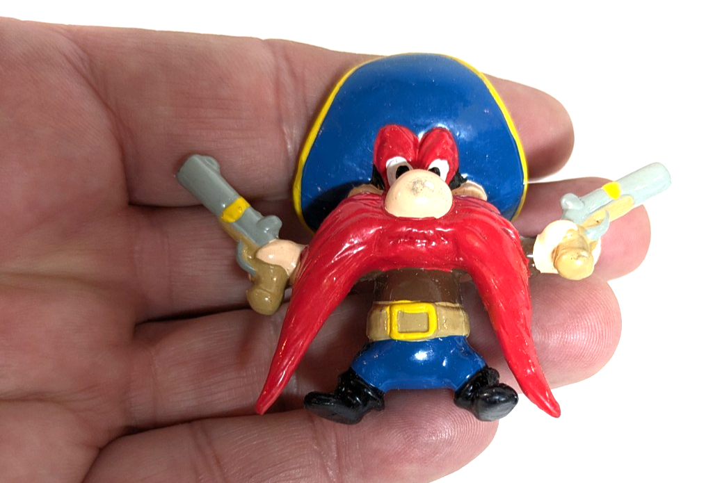 Yosemite Sam with Guns PVC Figure Vintage 1988 Warner Brothers