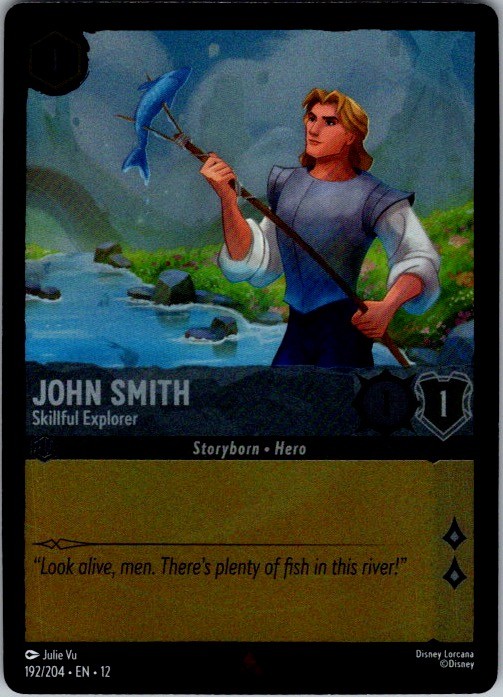Wilds Unknown John Smith #192/204 Rare, Cold Foil