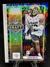2025 Score - Nfl Draft Travis Hunter #11 Gold Zone /50 (RC)